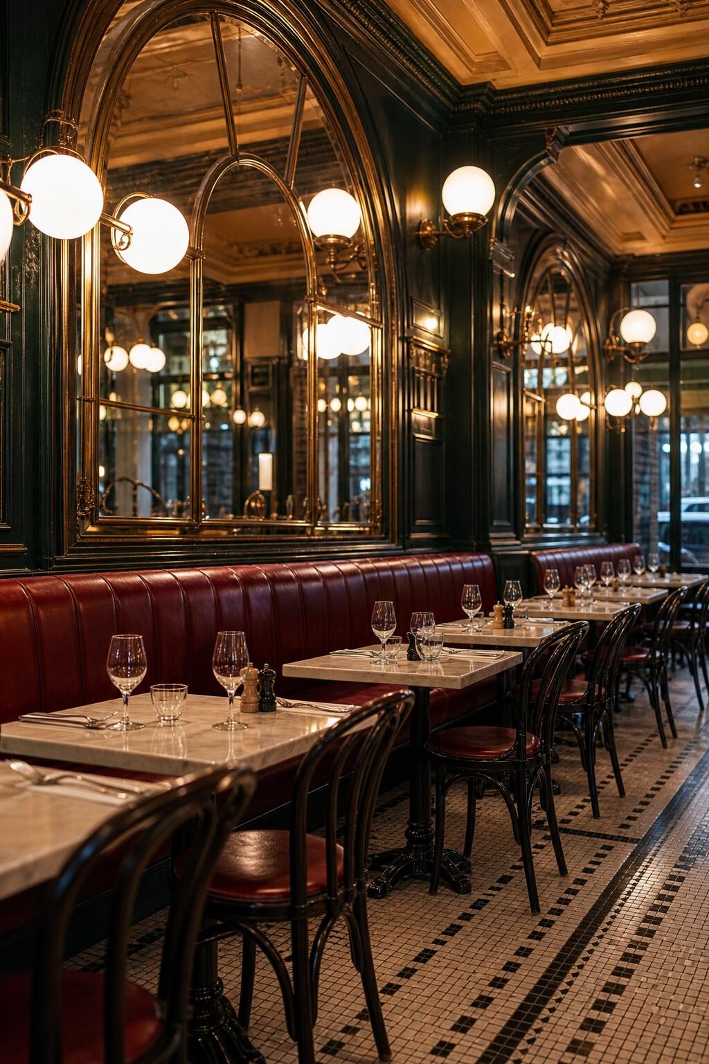 Aperçu du modèle Brasserie