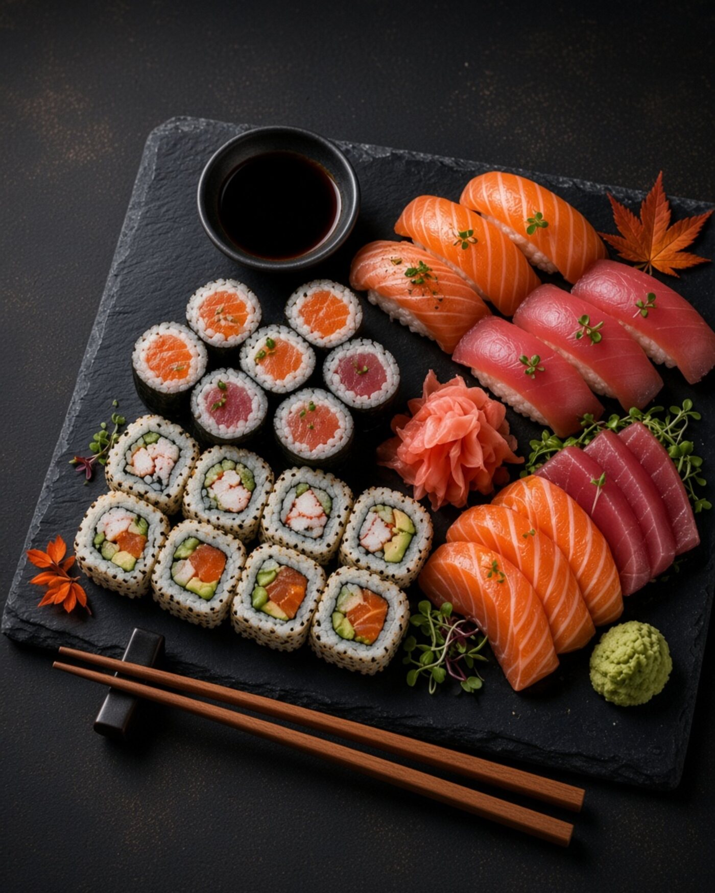 Aperçu du modèle Sushi
